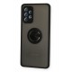 Newface Samsung Galaxy A72 Kılıf Montreal Yüzüklü Silikon Kapak - Siyah Newface Samsung Galaxy A72 Kılıf Montreal Yüzüklü Silikon Kapak - Siyah