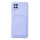 Newface Samsung Galaxy A12 Kılıf Kelvin Kartvizitli Silikon - Lila Newface Samsung Galaxy A12 Kılıf Kelvin Kartvizitli Silikon - Lila