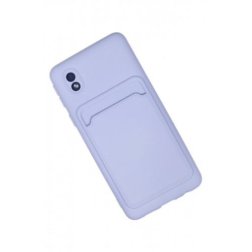 Newface Samsung Galaxy A01 Core Kılıf Kelvin Kartvizitli Silikon - Lila Newface Samsung Galaxy A01 Core Kılıf Kelvin Kartvizitli Silikon - Lila