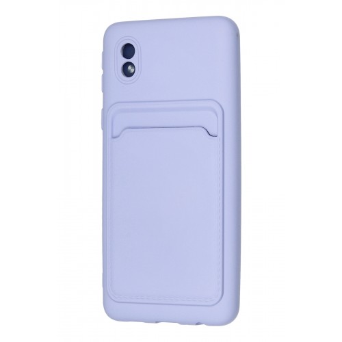 Newface Samsung Galaxy A01 Core Kılıf Kelvin Kartvizitli Silikon - Lila Newface Samsung Galaxy A01 Core Kılıf Kelvin Kartvizitli Silikon - Lila