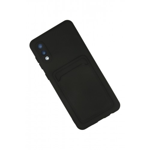 Newface Samsung Galaxy A02 Kılıf Kelvin Kartvizitli Silikon - Siyah Newface Samsung Galaxy A02 Kılıf Kelvin Kartvizitli Silikon - Siyah