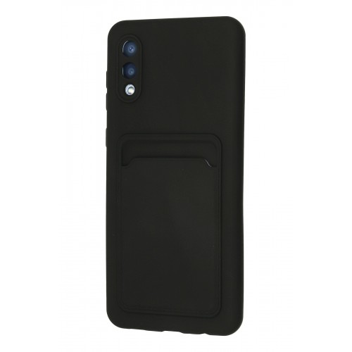 Newface Samsung Galaxy A02 Kılıf Kelvin Kartvizitli Silikon - Siyah Newface Samsung Galaxy A02 Kılıf Kelvin Kartvizitli Silikon - Siyah