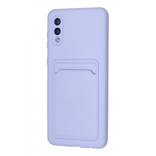 Newface Samsung Galaxy A02 Kılıf Kelvin Kartvizitli Silikon - Lila Newface Samsung Galaxy A02 Kılıf Kelvin Kartvizitli Silikon - Lila