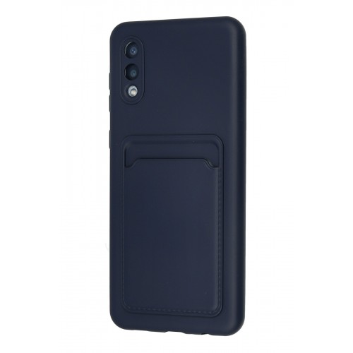 Newface Samsung Galaxy A02 Kılıf Kelvin Kartvizitli Silikon - Lacivert Newface Samsung Galaxy A02 Kılıf Kelvin Kartvizitli Silikon - Lacivert