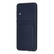 Newface Samsung Galaxy A02 Kılıf Kelvin Kartvizitli Silikon - Lacivert Newface Samsung Galaxy A02 Kılıf Kelvin Kartvizitli Silikon - Lacivert