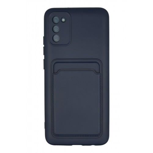 Newface Samsung Galaxy A02S Kılıf Kelvin Kartvizitli Silikon - Lacivert Newface Samsung Galaxy A02S Kılıf Kelvin Kartvizitli Silikon - Lacivert
