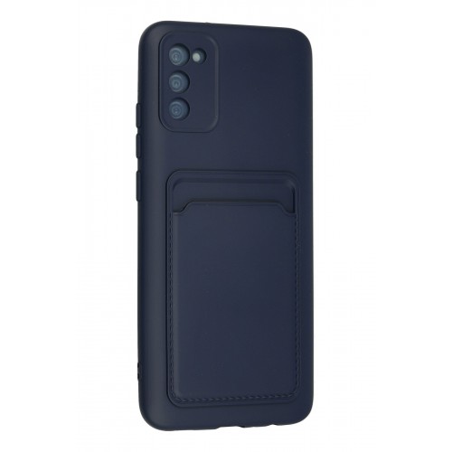 Newface Samsung Galaxy A02S Kılıf Kelvin Kartvizitli Silikon - Lacivert Newface Samsung Galaxy A02S Kılıf Kelvin Kartvizitli Silikon - Lacivert