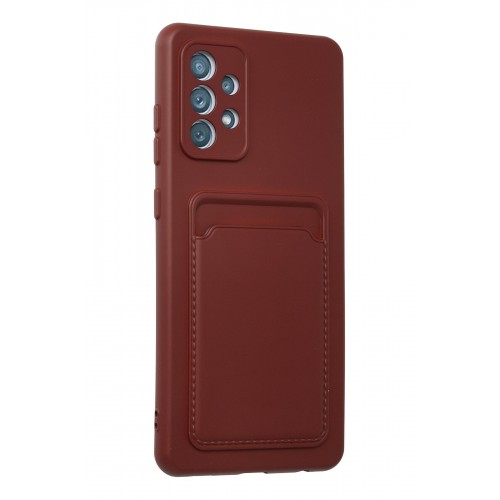 Newface Samsung Galaxy A32 Kılıf Kelvin Kartvizitli Silikon - Bordo Newface Samsung Galaxy A32 Kılıf Kelvin Kartvizitli Silikon - Bordo