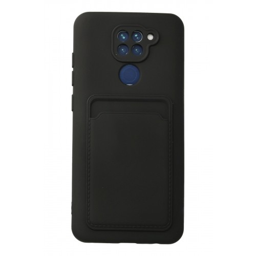 Newface Xiaomi Redmi Note 9 Kılıf Kelvin Kartvizitli Silikon - Siyah Newface Xiaomi Redmi Note 9 Kılıf Kelvin Kartvizitli Silikon - Siyah