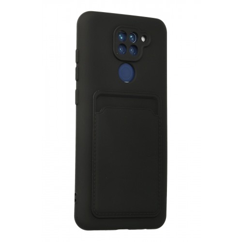 Newface Xiaomi Redmi Note 9 Kılıf Kelvin Kartvizitli Silikon - Siyah Newface Xiaomi Redmi Note 9 Kılıf Kelvin Kartvizitli Silikon - Siyah