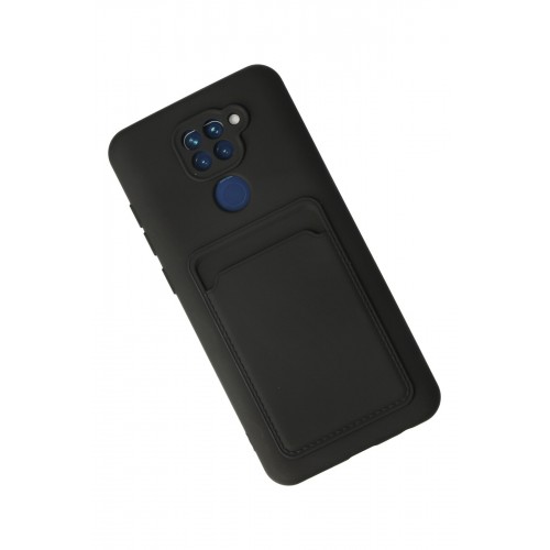 Newface Xiaomi Redmi Note 9 Kılıf Kelvin Kartvizitli Silikon - Siyah Newface Xiaomi Redmi Note 9 Kılıf Kelvin Kartvizitli Silikon - Siyah