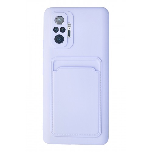 Newface Xiaomi Redmi Note 10 Pro Kılıf Kelvin Kartvizitli Silikon - Lila Newface Xiaomi Redmi Note 10 Pro Kılıf Kelvin Kartvizitli Silikon - Lila