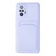 Newface Xiaomi Redmi Note 10 Pro Kılıf Kelvin Kartvizitli Silikon - Lila Newface Xiaomi Redmi Note 10 Pro Kılıf Kelvin Kartvizitli Silikon - Lila