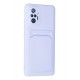 Newface Xiaomi Redmi Note 10 Pro Kılıf Kelvin Kartvizitli Silikon - Lila Newface Xiaomi Redmi Note 10 Pro Kılıf Kelvin Kartvizitli Silikon - Lila