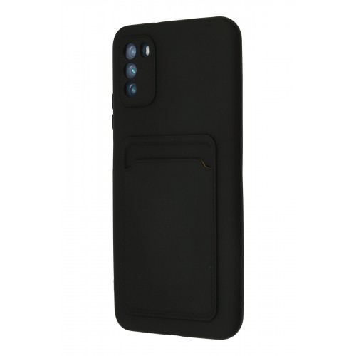 Newface Xiaomi Pocophone M3 Kılıf Kelvin Kartvizitli Silikon - Siyah Newface Xiaomi Pocophone M3 Kılıf Kelvin Kartvizitli Silikon - Siyah