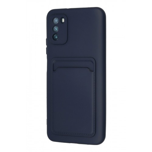 Newface Xiaomi Pocophone M3 Kılıf Kelvin Kartvizitli Silikon - Lacivert Newface Xiaomi Pocophone M3 Kılıf Kelvin Kartvizitli Silikon - Lacivert