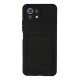 Newface Xiaomi Mi 11 Kılıf Kelvin Kartvizitli Silikon - Siyah Newface Xiaomi Mi 11 Kılıf Kelvin Kartvizitli Silikon - Siyah