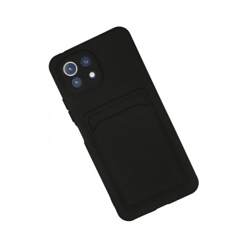 Newface Xiaomi Mi 11 Kılıf Kelvin Kartvizitli Silikon - Siyah Newface Xiaomi Mi 11 Kılıf Kelvin Kartvizitli Silikon - Siyah
