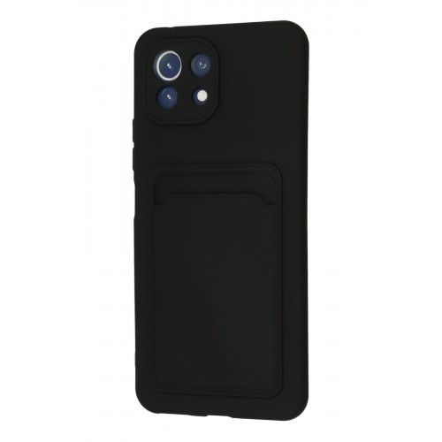 Newface Xiaomi Mi 11 Kılıf Kelvin Kartvizitli Silikon - Siyah Newface Xiaomi Mi 11 Kılıf Kelvin Kartvizitli Silikon - Siyah