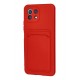 Newface Xiaomi Mi 11 Kılıf Kelvin Kartvizitli Silikon - Kırmızı Newface Xiaomi Mi 11 Kılıf Kelvin Kartvizitli Silikon - Kırmızı