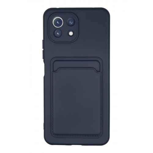Newface Xiaomi Mi 11 Kılıf Kelvin Kartvizitli Silikon - Lacivert Newface Xiaomi Mi 11 Kılıf Kelvin Kartvizitli Silikon - Lacivert