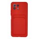 Newface Xiaomi Mİ 11 Lite Kılıf Kelvin Kartvizitli Silikon - Kırmızı Newface Xiaomi Mİ 11 Lite Kılıf Kelvin Kartvizitli Silikon - Kırmızı