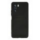 Newface Xiaomi Poco F3 Kılıf Kelvin Kartvizitli Silikon - Siyah Newface Xiaomi Poco F3 Kılıf Kelvin Kartvizitli Silikon - Siyah