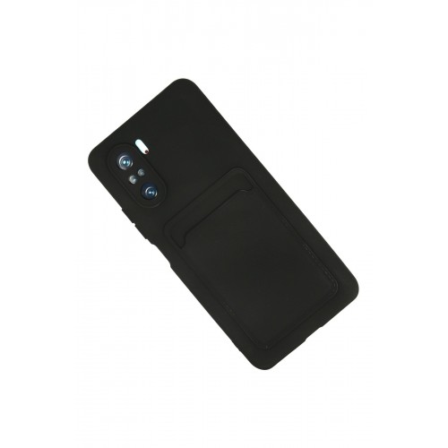 Newface Xiaomi Poco F3 Kılıf Kelvin Kartvizitli Silikon - Siyah Newface Xiaomi Poco F3 Kılıf Kelvin Kartvizitli Silikon - Siyah