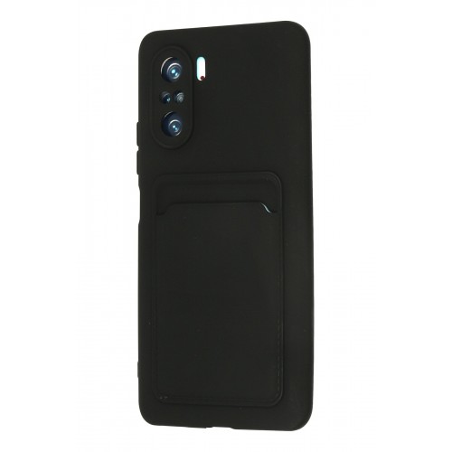 Newface Xiaomi Poco F3 Kılıf Kelvin Kartvizitli Silikon - Siyah Newface Xiaomi Poco F3 Kılıf Kelvin Kartvizitli Silikon - Siyah