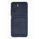 Newface Xiaomi Poco F3 Kılıf Kelvin Kartvizitli Silikon - Lacivert Newface Xiaomi Poco F3 Kılıf Kelvin Kartvizitli Silikon - Lacivert