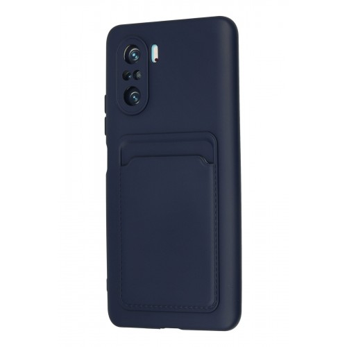 Newface Xiaomi Poco F3 Kılıf Kelvin Kartvizitli Silikon - Lacivert Newface Xiaomi Poco F3 Kılıf Kelvin Kartvizitli Silikon - Lacivert