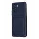 Newface Xiaomi Poco F3 Kılıf Kelvin Kartvizitli Silikon - Lacivert Newface Xiaomi Poco F3 Kılıf Kelvin Kartvizitli Silikon - Lacivert