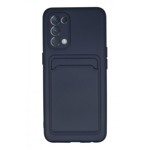Newface Oppo Reno 5 Kılıf Kelvin Kartvizitli Silikon - Lacivert Newface Oppo Reno 5 Kılıf Kelvin Kartvizitli Silikon - Lacivert