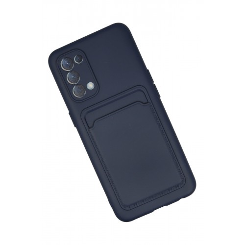 Newface Oppo Reno 5 Kılıf Kelvin Kartvizitli Silikon - Lacivert Newface Oppo Reno 5 Kılıf Kelvin Kartvizitli Silikon - Lacivert