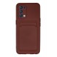 Newface Oppo Reno 5 Kılıf Kelvin Kartvizitli Silikon - Bordo Newface Oppo Reno 5 Kılıf Kelvin Kartvizitli Silikon - Bordo