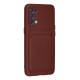 Newface Oppo Reno 5 Kılıf Kelvin Kartvizitli Silikon - Bordo Newface Oppo Reno 5 Kılıf Kelvin Kartvizitli Silikon - Bordo