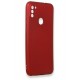 Newface Samsung Galaxy A11 Kılıf Premium Rubber Silikon - Bordo Newface Samsung Galaxy A11 Kılıf Premium Rubber Silikon - Bordo