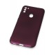 Newface Samsung Galaxy A11 Kılıf Premium Rubber Silikon - Mürdüm Newface Samsung Galaxy A11 Kılıf Premium Rubber Silikon - Mürdüm