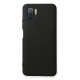 Newface Xiaomi Redmi Note 10S Kılıf Nano içi Kadife Silikon - Siyah Newface Xiaomi Redmi Note 10S Kılıf Nano içi Kadife Silikon - Siyah