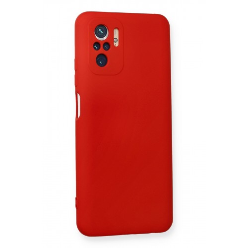 Newface Xiaomi Redmi Note 10S Kılıf Nano içi Kadife Silikon - Kırmızı Newface Xiaomi Redmi Note 10S Kılıf Nano içi Kadife Silikon - Kırmızı