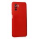 Newface Xiaomi Redmi Note 10S Kılıf Nano içi Kadife Silikon - Kırmızı Newface Xiaomi Redmi Note 10S Kılıf Nano içi Kadife Silikon - Kırmızı