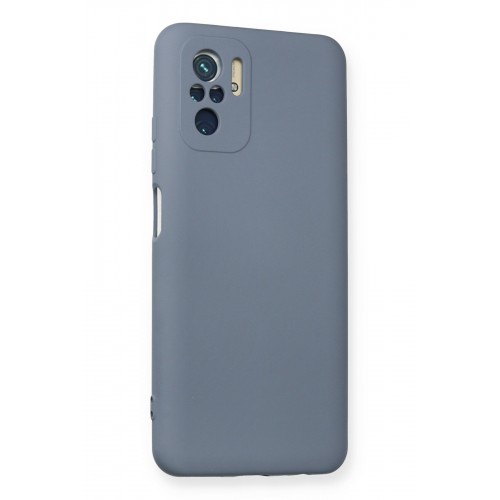 Newface Xiaomi Redmi Note 10S Kılıf Nano içi Kadife Silikon - Gri Newface Xiaomi Redmi Note 10S Kılıf Nano içi Kadife Silikon - Gri