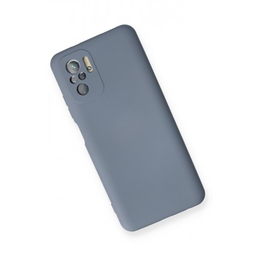 Newface Xiaomi Redmi Note 10S Kılıf Nano içi Kadife Silikon - Gri Newface Xiaomi Redmi Note 10S Kılıf Nano içi Kadife Silikon - Gri