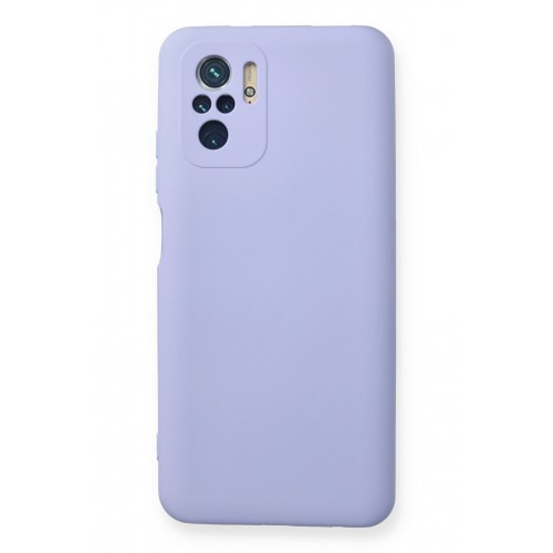Newface Xiaomi Redmi Note 10S Kılıf Nano içi Kadife Silikon - Lila Newface Xiaomi Redmi Note 10S Kılıf Nano içi Kadife Silikon - Lila