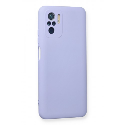 Newface Xiaomi Redmi Note 10S Kılıf Nano içi Kadife Silikon - Lila Newface Xiaomi Redmi Note 10S Kılıf Nano içi Kadife Silikon - Lila