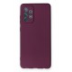 Newface Samsung Galaxy A72 Kılıf Premium Rubber Silikon - Mürdüm Newface Samsung Galaxy A72 Kılıf Premium Rubber Silikon - Mürdüm