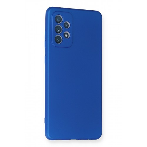 Newface Samsung Galaxy A72 Kılıf Premium Rubber Silikon - Mavi Newface Samsung Galaxy A72 Kılıf Premium Rubber Silikon - Mavi