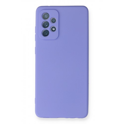 Newface Samsung Galaxy A72 Kılıf Premium Rubber Silikon - Lila Newface Samsung Galaxy A72 Kılıf Premium Rubber Silikon - Lila