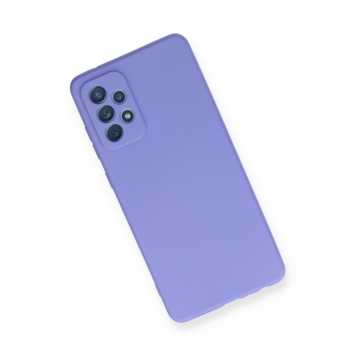 Newface Samsung Galaxy A72 Kılıf Premium Rubber Silikon - Lila Newface Samsung Galaxy A72 Kılıf Premium Rubber Silikon - Lila