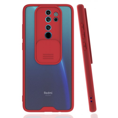 Newface Xiaomi Redmi Note 8 Pro Kılıf Platin Kamera Koruma Silikon - Kırmızı Newface Xiaomi Redmi Note 8 Pro Kılıf Platin Kamera Koruma Silikon - Kırmızı